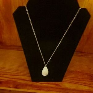 Quartz crystal necklace